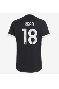 Fotbalové Dres Juventus Moise Kean #18 Třetí Oblečení 2023-24 Krátký Rukáv